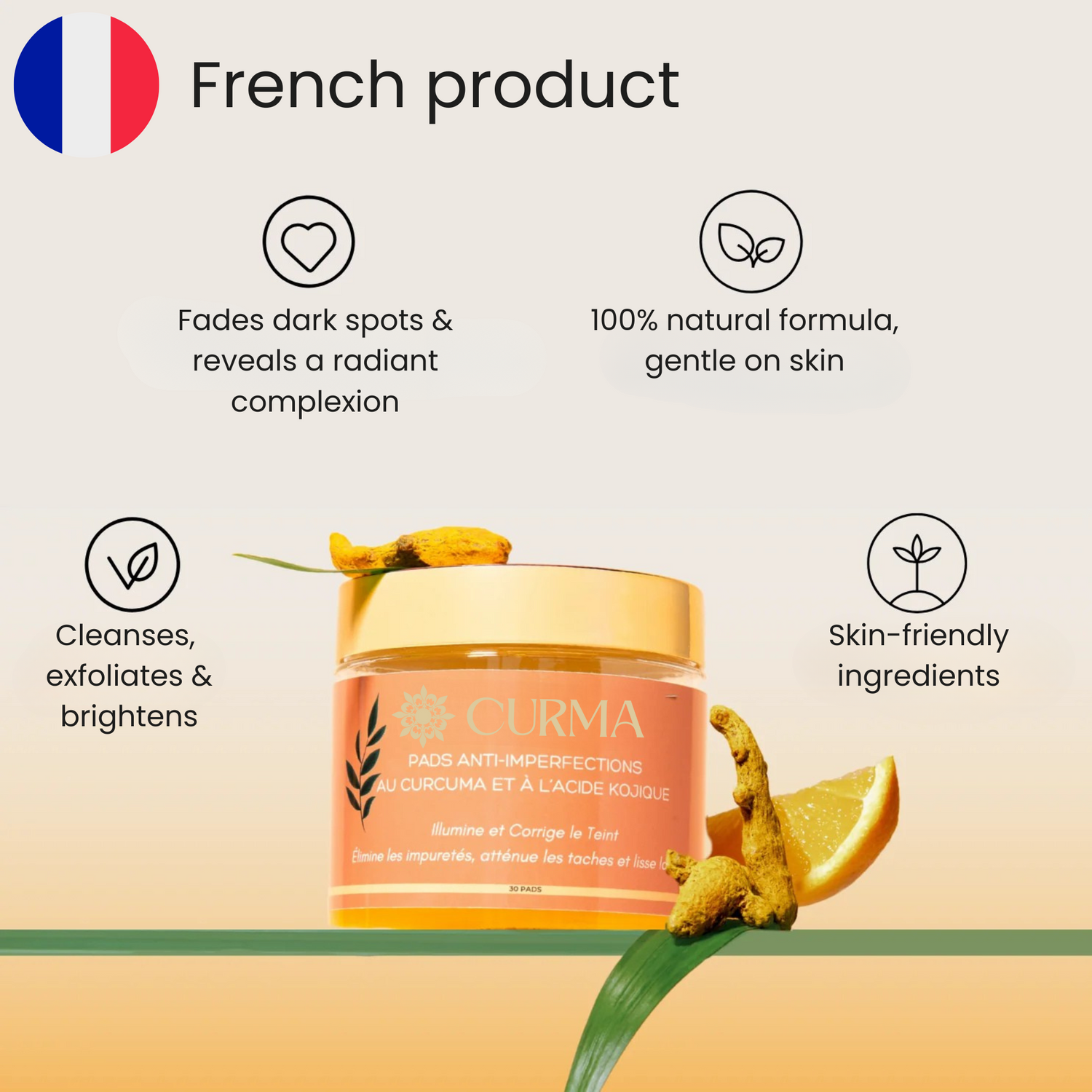 3-in-1 Turmeric Cleansing Pads